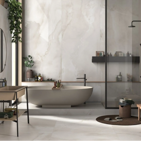Πλακάκι The Room ABS WH6 12 LP A' Ret. 60x120 Imola Ceramica Λευκό